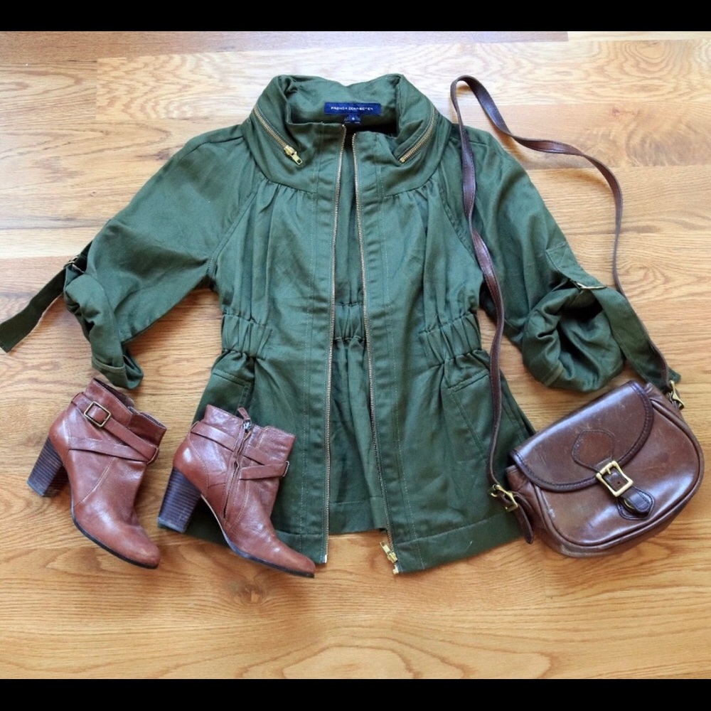 French connection military coat
